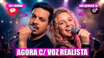 Como Criar Voz para Influenciadora IA Grátis (Passo a Passo)